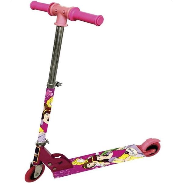 Imagem de Patinete Infantil 50Kg Donzelas Dobrável Rosa Lotus