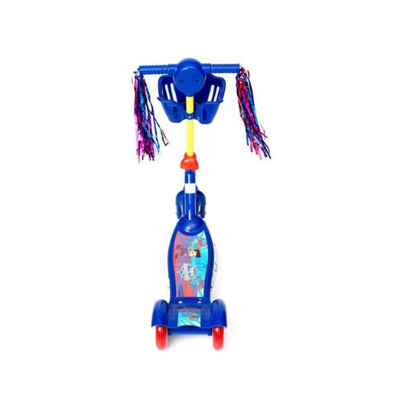 Imagem de Patinete Infantil Aventura Menino Com Led Azul - Unitoys