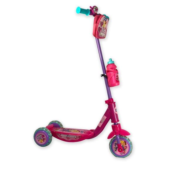 Imagem de Patinete Infantil Com Garrafinha E Bolsa - Rosa