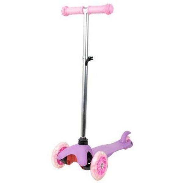 Imagem de Patinete Infantil de 3 Rodas com Led na Roda Rosa BBR Toys