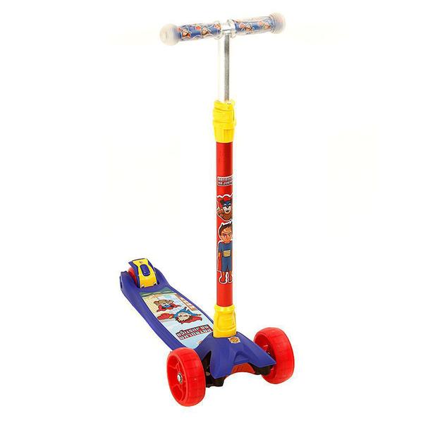 Imagem de Patinete Infantil DM Radical 4 Rodas com Led + Kit Proteção