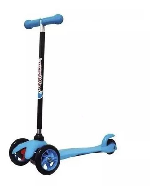 Imagem de Patinete Infantil Importway Azul 3 Rodas Altura Ajustável