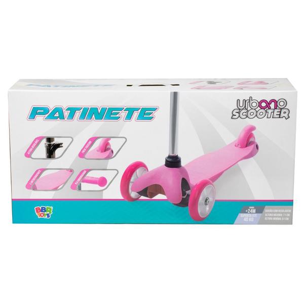 Imagem de Patinete Infantil Radical 3 Rodas Lilás/Roxo - BBR Toys