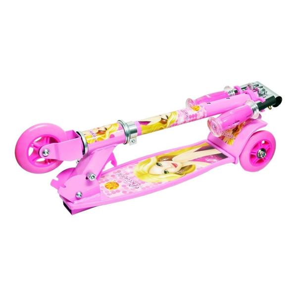 Imagem de Patinete Infantil Radical Top 3 Rodas Rosa - Dm Toys