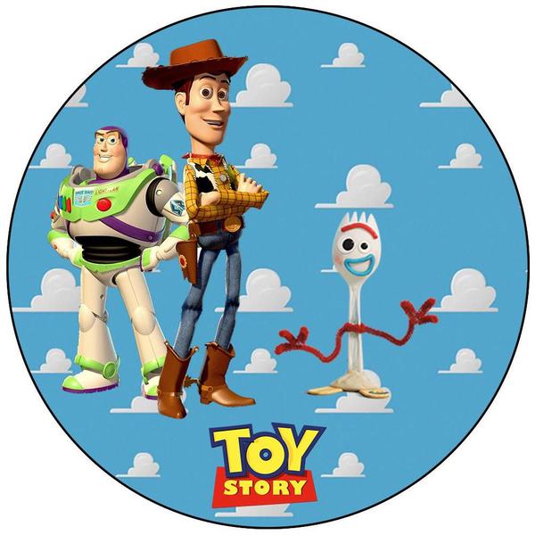 Imagem de Patinete Infantil Toy Story 3 Rodas Com Led e Som Azul