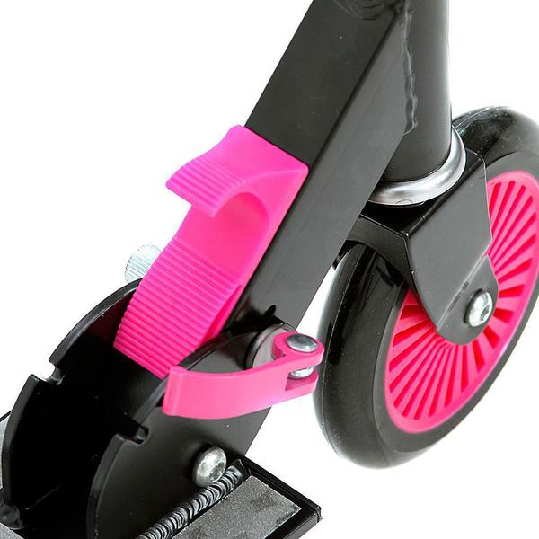 Imagem de Patinete Lol Preto e Rosa para Meninas Ajustável - DM Radical