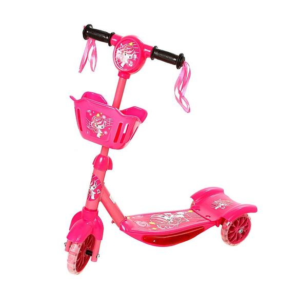 Imagem de Patinete Para Crianças Scooter 3 Rodas Brinquedo Infantil De