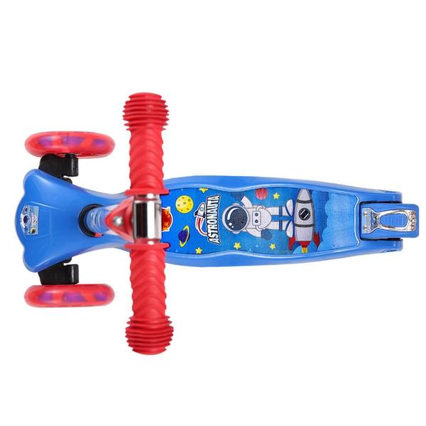 Imagem de  Patinete Radical Astronauta Com Luz DMR6866 Dm Toys