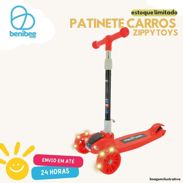 Imagem de Patinete Skatenet Dobravel 3 Rodas Base Scooter Até 70 Kg