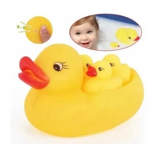 Imagem de Patinho De Borracha Banho Legal Kit Com 8 Patos Infantil