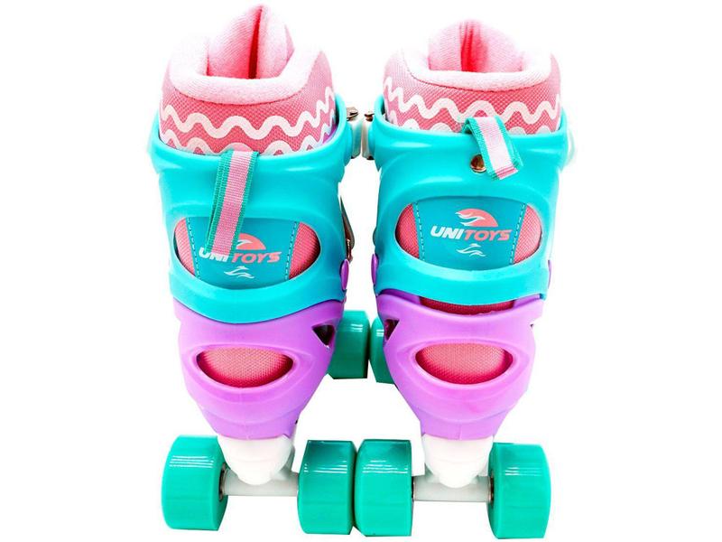 Imagem de Patins 4 Rodas Infantil Unitoys Quad com Acessório