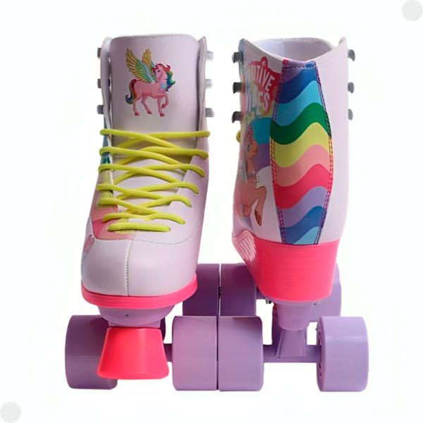 Imagem de Patins Barbie 04 Rodas Tamanho 33-34 F01654 - Fun