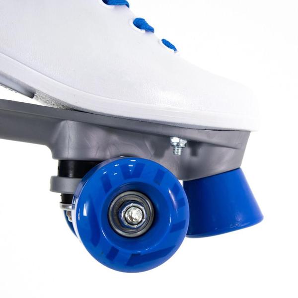 Imagem de Patins Bel Quad - Retro Basic Branco/Azul Tam 35 