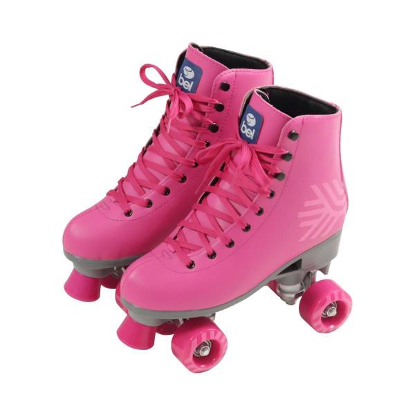 Imagem de  Patins Bel Quad- Retro Top Rosa Tam. 37 (P55) 