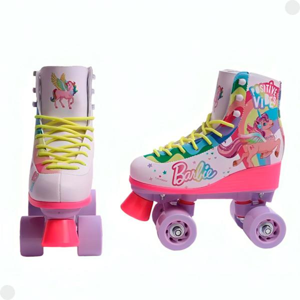 Imagem de Patins Estiloso Ajustável Infantil 4 Rodas - Fun 