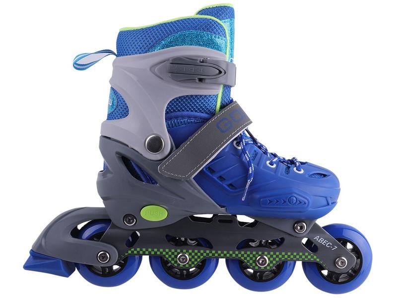 Patins in Line Infantil Gonew Plastic Frame - Azul Patins in Line Infantil Gonew Plastic Frame - Azul