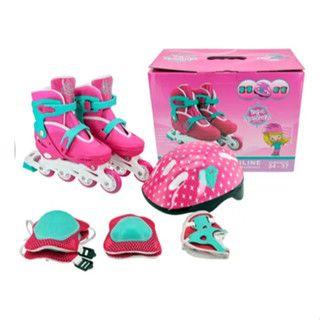 Imagem de Patins In Line Infantil P/ Menina 34 a 37 - Unitoys 1439