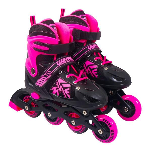 Imagem de Patins Infantil 4 Rodas Inline Varios Tamanhos e Cores