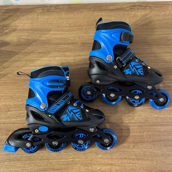 Imagem de Patins Infantil 4 Rodas Inline Varios Tamanhos e Cores