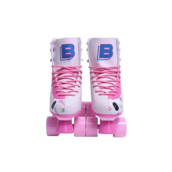 Imagem de Patins Infantil Barbie 04 Rodas Tamanho 35-36 - Fun 1655