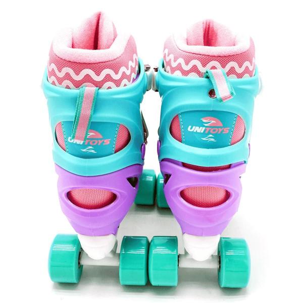 Imagem de Patins Infantil Roller Quad Unitoys Com Kit De Proteção