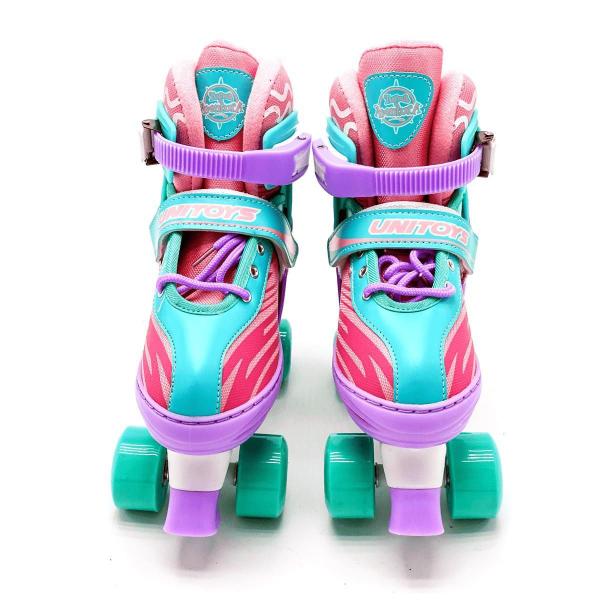 Imagem de Patins Infantil Roller Quad Unitoys Com Kit De Proteção