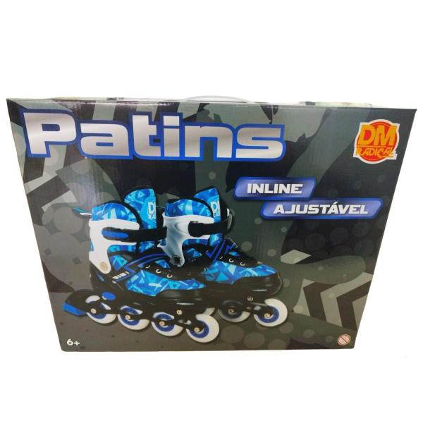 Imagem de Patins Inline Dm Radical 30-33 ul - Dm Toys