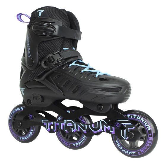 Imagem de Patins Inline Infantil Titanium V2 - 90mm ABEC-7 (PAR)