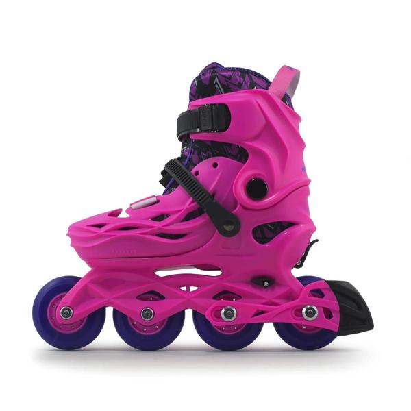 Imagem de Patins Inline Infantil Traxart Freemix Girl Abec-9