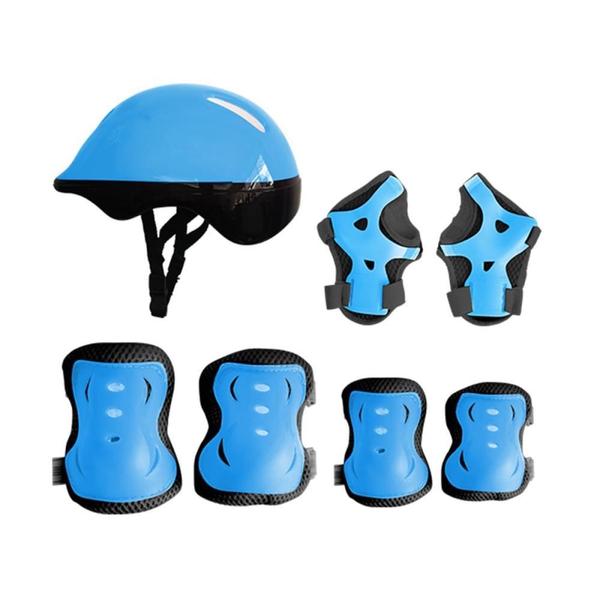 Imagem de Patins KIT Inline Ajustável Azul Tamanho 38-41