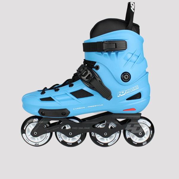 Imagem de Patins Montados HD Inline Serie Skull II - Azul