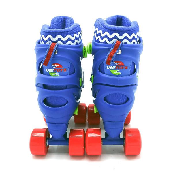 Imagem de Patins Quad Kit Azul Tamanho 30 Ao 33 1556 Unitoys