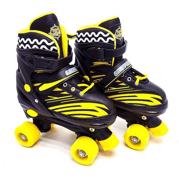 Imagem de Patins Quad Kit Preto Tamanho 34 ao 37 1397 Unitoys