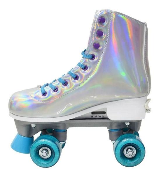 Imagem de Patins Quad Roller Shine Ajustável 39 ao 42 PH-01PL Fenix