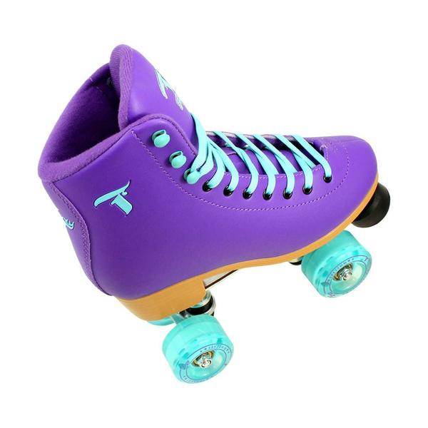 Imagem de Patins Quad Traxart Foxxy Roxo - 58mm x 32mm ABEC-5