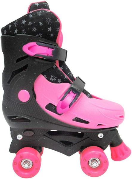 Imagem de Patins Roller Ajustável (37-40) Rosa DMR5852 - DM TOYS