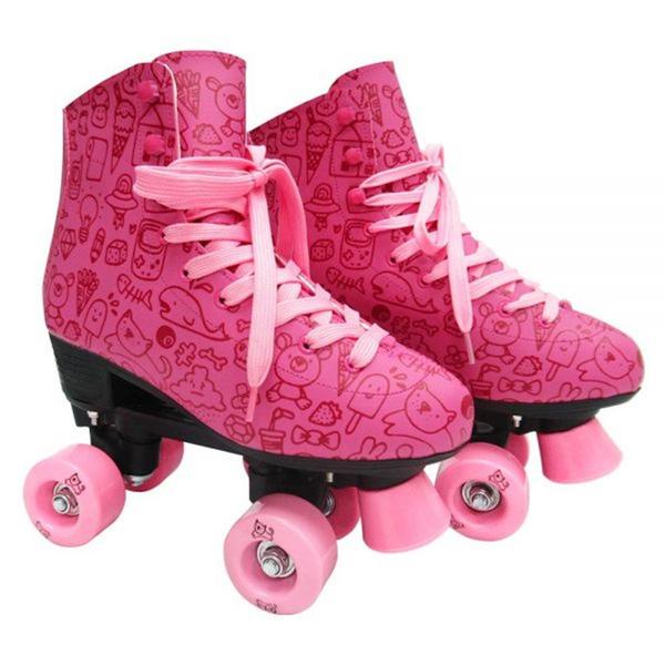 Imagem de Patins Roller Estilo New Rosa n. 36 DM TOYS