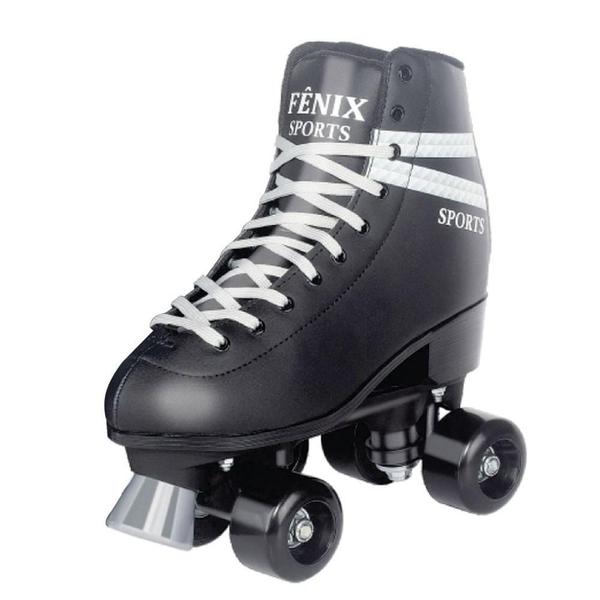 Imagem de Patins Roller Preto 31-34 - Fenix Rl-07P