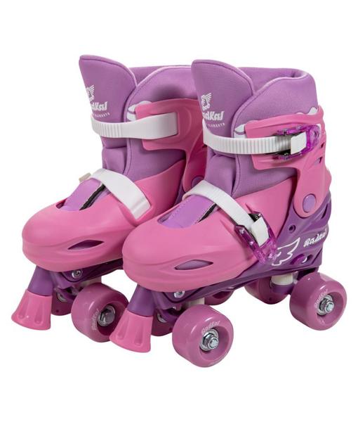 Imagem de Patins Roller Skate Ajustáveis Tamanho 30 ao 33 Fenix - PK04