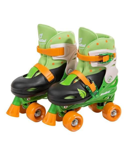 Imagem de Patins Roller Skate Ajustável Tamanho 34 A 37 Fenix - Pk04Vd