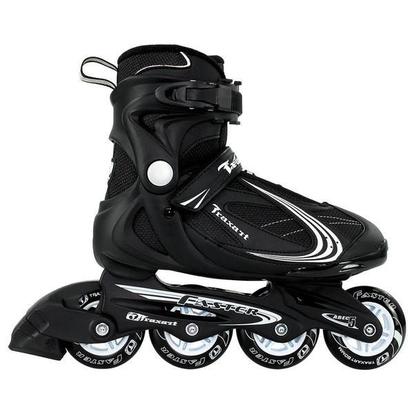 Imagem de Patins Traxart Faster Preto - 80mm ABEC-5