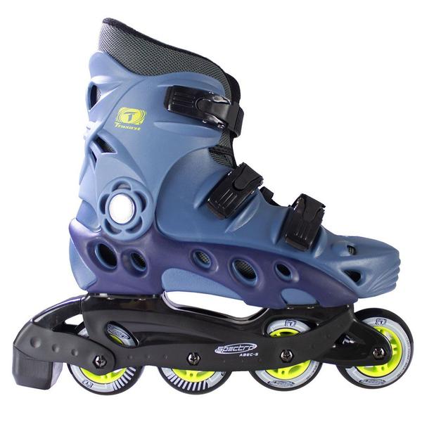 Imagem de Patins Traxart Recreação Spectro Azul - 72mm ABEC-5