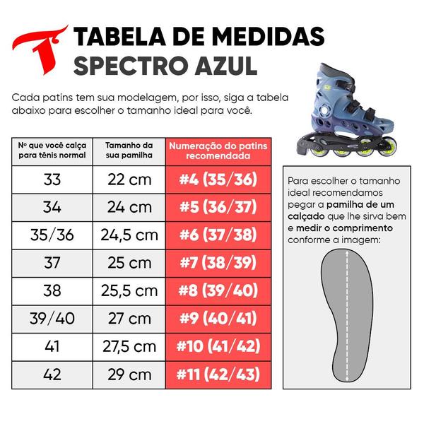 Imagem de Patins Traxart Recreação Spectro Azul - 72mm ABEC-5