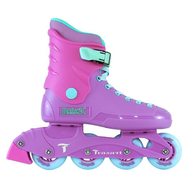 Imagem de Patins Traxart Roller-X Roxo - 76mm ABEC-7