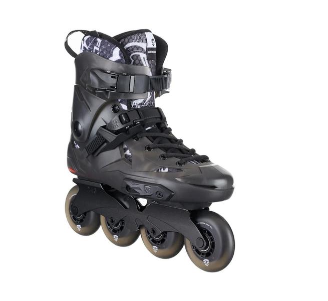 Imagem de Patins Urbano Flying Eagle X5F Shadow Black 80/76mm Abec-7