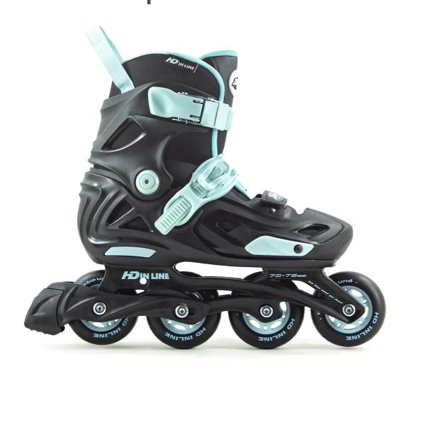 Imagem de Patins Zippy Ajustável Black Ice 29-33 (PAR)