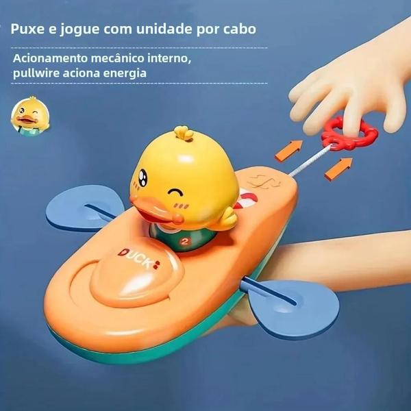 Imagem de Pato Amarelo de Borracha para Piscina e Banheiro