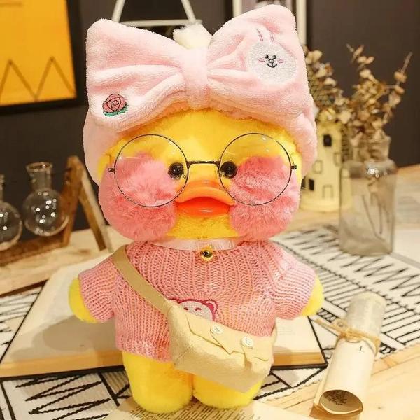 Pato Amarelo de Pelúcia - Brinquedo Infantil para Meninas Imagem de Pato Amarelo de Pelúcia - Brinquedo Infantil para Meninas