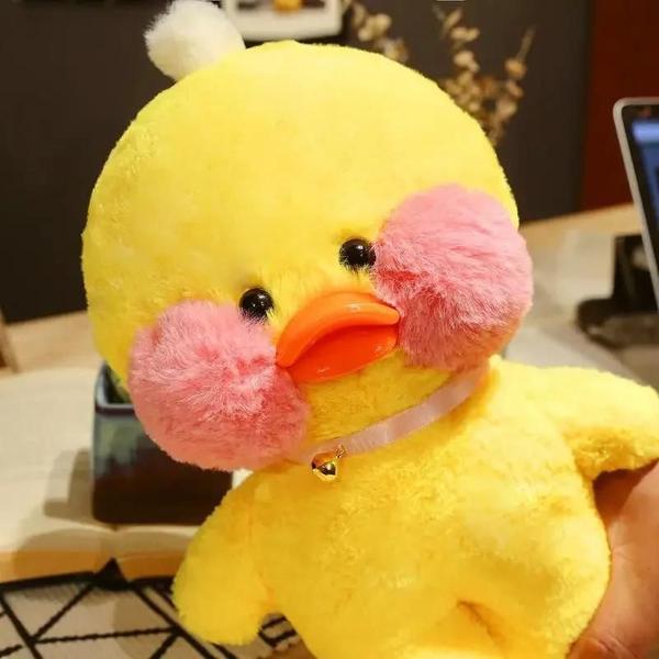 Pato Amarelo de Pelúcia - Brinquedo Infantil para Meninas Imagem de Pato Amarelo de Pelúcia - Brinquedo Infantil para Meninas