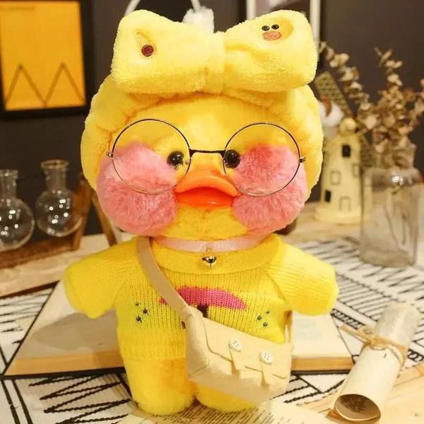 Pato Amarelo de Pelúcia - Brinquedo Infantil para Meninas Imagem de Pato Amarelo de Pelúcia - Brinquedo Infantil para Meninas
